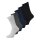 JACK&JONES Mens Bamboo Socks 5 Pack - JACBASIC, One Size Grey/Blue/Black 40-46 (UK 7-11)