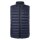 Pepe Jeans mens quilted waistcoat - BALLE GILLET, nylon, stand-up collar, pockets, solid colour Darkblue S (Small)