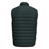 Pepe Jeans Herren Steppweste - BALLE GILLET, Nylon, Stehkragen, Taschen, einfarbig Dunkelgrün S