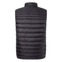 Pepe Jeans Herren Steppweste - BALLE GILLET, Nylon, Stehkragen, Taschen, einfarbig Schwarz S