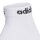 adidas Unisex Quarter Socks, 3-pack - Linear Cushioned Ankle, logo, padded, solid color Black/Grey/White 43-45