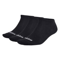 adidas Unisex Sneakersocken, 3er Pack - Thin Linear...