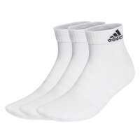 adidas Unisex Quarter Socks, 3-pack - Cushioned...