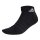 adidas Unisex Quarter Socken, 3er Pack - Cushioned Sportswear Ankle, Logo, gepolstert, einfarbig Schwarz 37-39