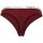 Pepe Jeans womens thongs, 3-pack- CLASSIC THONG AO, all-over logo, underwear, polyester, logo waistband White/Red S (Small)
