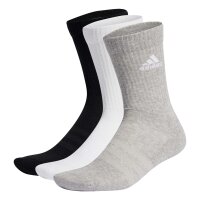 adidas Unisex Socks, 3-pack - 3-Stripes Cushioned Crew, Logo, Stripe, Cushioned