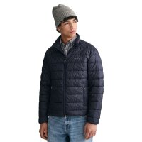 GANT Herren Daunen-Steppjacke - LIGHT DOWN JACKET, Reißverschluss, Stehkragen Blau S