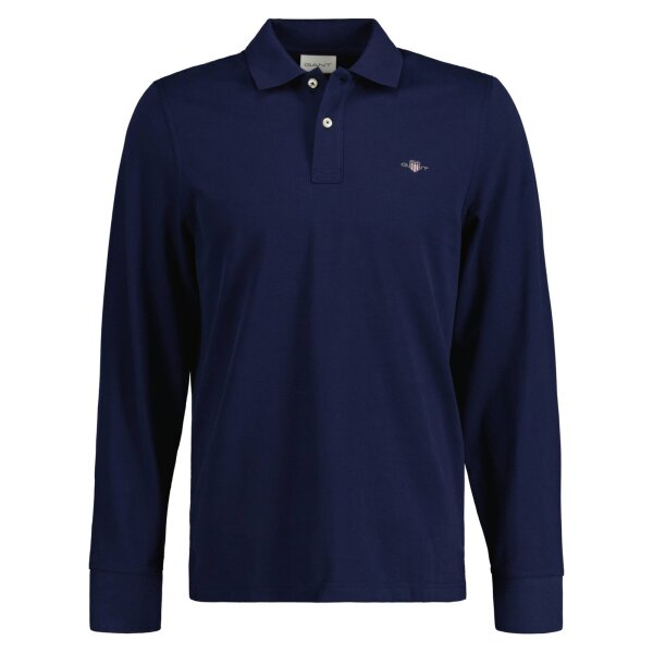 GANT Men's Polo Shirt - REGULAR SHIELD LONGSLEEVE PIQUE RUGGER, 109,95 €