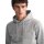 GANT Mens Hoodie - REGULAR TONAL SHIELD HOODIE, hooded sweatshirt, logo Grey L (Large)