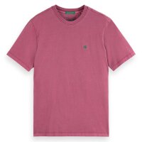 SCOTCH&SODA Herren T-Shirt - Regular Fit Garment-Dyed...