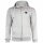 SCOTCH&SODA Mens Sweat Jacket - Regular Fit Essential Bage Quarter Zip Jacket with Hood, Organic Cotton, Logo