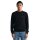 GANT Herren Pique-Strickpullover, Rundhals - COTTON PIQUE C-NECK, Baumwolle Schwarz M