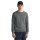 GANT mens pique knit jumper, round neck - COTTON PIQUE C-NECK, cotton Grey S (Small)