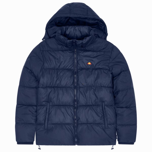 ellesse mens jacket - PADDERO quilted jacket, padded, hood, zipper, logo, solid colour