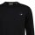 GANT Mens Pullover - CLASSIC COTTON C-NECK, knitted pullover, round neck, cotton Black S (Small)