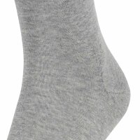 FALKE Unisex Sportsocken 2er Pack - Run, Freizeitsocken, unifarben #1 Hellgrau 37-38
