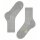 FALKE Unisex Sports Socks - Run, casual Socks, unicoloured Light Grey 37-38 (UK 4-5)