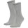 FALKE Unisex Sportsocken 2er Pack - Run, Freizeitsocken, unifarben #1 Hellgrau 39-41