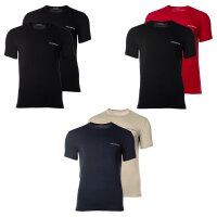 EMPORIO ARMANI Herren T-Shirt, 2er Pack - CORE LOGOBAND, Rundhals, Stretch Cotton