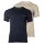 EMPORIO ARMANI Herren T-Shirt, 2er Pack - CORE LOGOBAND, Rundhals, Stretch Cotton
