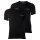 EMPORIO ARMANI Mens T-shirt, 2-pack - CORE LOGO BAND, round neck, stretch cotton