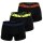 EMPORIO ARMANI Mens Boxer Shorts, 3 Pack - BOLD MONOGRAM, Trunks, Stretch Cotton