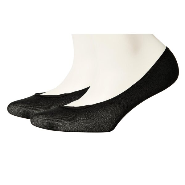 Esprit Damen Füßlinge 2er Pack, Invisible Socks, 2 Paar, 35-42 - Weiß o. Schwarz
