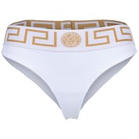 VERSACE Damen Slip - TOPEKA, Unterwäsche, Organic Cotton, Bi-Stretch Weiß XL
