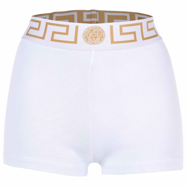 VERSACE Damen Shorts - TOPEKA, Unterwäsche, Panty, Organic Cotton, Bi-Stretch Weiß XL