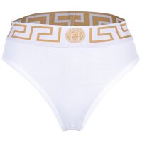 VERSACE Ladies Brief - TOPEKA, High Leg, Underwear, Organic Cotton, Bi-Stretch White M (Medium)