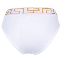 VERSACE Ladies Brief - TOPEKA, High Leg, Underwear, Organic Cotton, Bi-Stretch White M (Medium)