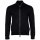 A|X ARMANI EXCHANGE Herren Strickjacke - Durchgehender Reißverschluss, Baumwolle Schwarz S