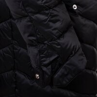 A|X ARMANI EXCHANGE Herren Daunen-Mantel - Steppjacke, Reißverschluss,Kapuze, Logo Aufdruck Schwarz 2XL
