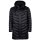 A|X ARMANI EXCHANGE Mens Down Coat - Quilted Jacket, Zip, Hood, Logo Print Black 2XL (XX-Large)