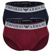 EMPORIO ARMANI Mens Briefs, 2-pack - ENDURANCE, Briefs, Stretch Cotton, Logo