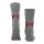 Burlington Herren Socken Multipack - King, Bio-Baumwolle, Rautenmuster Grau/Dunkelblau/Rot 40-46 2er Pack (2x1P)