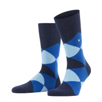 Burlington Herren Socken Multipack - Clyde, Rautenmuster, Bio-Baumwolle