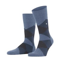 Burlington Herren Socken Multipack - Clyde, Rautenmuster, Bio-Baumwolle