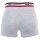 FILA Mens Boxer Shorts, 4-pack - Logo Waistband, cotton stretch, solid color Black/White/Grey/Blue XL (X-Large)