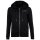 A|X ARMANI EXCHANGE ladies sweat jacket - zip, hood, logo Black XS (X-Small)