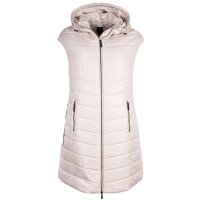 A|X ARMANI EXCHANGE Damen Daunen-Weste - Steppweste,ärmellos, Reißverschluss, Kapuze Creme XS