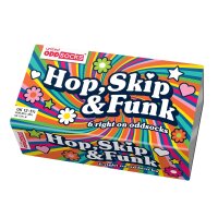 United Oddsocks Kids Socks, 6 Individual Socks - Gift Box, Motif Socks Hop, Skip & Funk 30,5-39