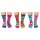 United Oddsocks Kids Socks, 6 Individual Socks - Gift Box, Motif Socks Hop, Skip & Funk 30,5-39