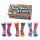 United Oddsocks Kinder Socken, 6 individuelle Socken - Geschenkbox, Motivsocken Hop, Skip & Funk 30,5-39