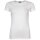 EMPORIO ARMANI Damen T-Shirt - ESSENTIAL STUDS LOGO, Rundhals, Stretch Cotton Creme XL