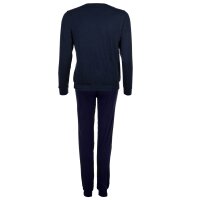 EMPORIO ARMANI Mens Pyjama Set 2-piece - Round Neck, Stretch Cotton Blue S (Small)