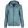 EMPORIO ARMANI Damen Sweatjacke - ICONIC TERRY, Reißverschluss, Kapuze, Cotton-Mix