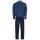 hajo mens leisure suit, 2-piece set - climate comfort, jacket and trousers, cotton mix Blue M (Medium)