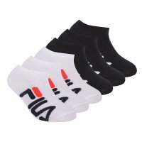 FILA Kinder Socken, Multipack - Invisible Sneakers, Logo, einfarbig
