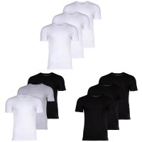 LACOSTE Herren T-Shirts, 3er Pack - Essentials, Rundhals, Slim Fit, Baumwolle, einfarbig